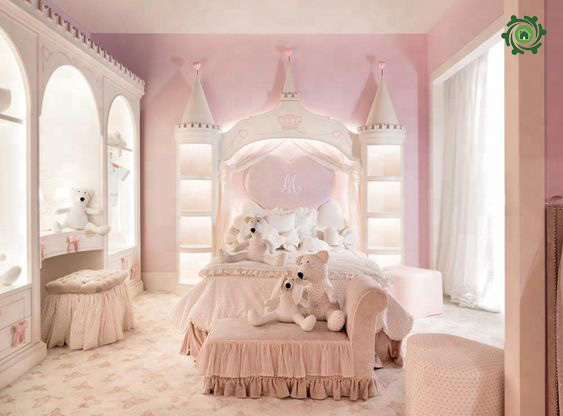 Ảnh phòng ngủ màu hồng