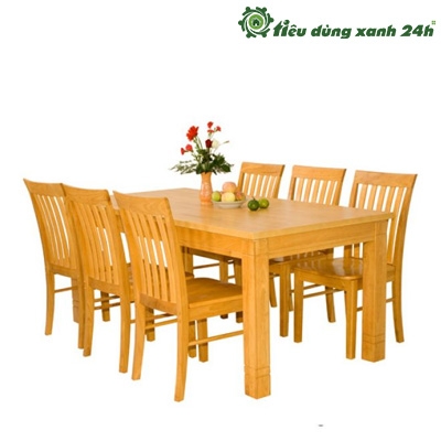 Bộ bàn ghế ăn gỗ - BGA04