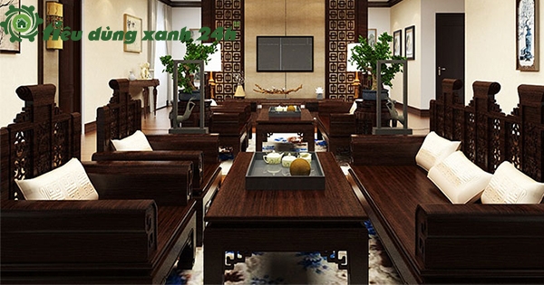 Các mẫu thiết kế nội thất phòng khách bằng gỗ tự nhiên MỚI nhất