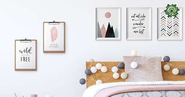 8 mẫu trang trí phòng ngủ handmade đơn giản, đẹp lung linh