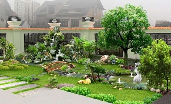 Những ý tưởng trang trí sân vườn độc đáo cho gia đình bạn